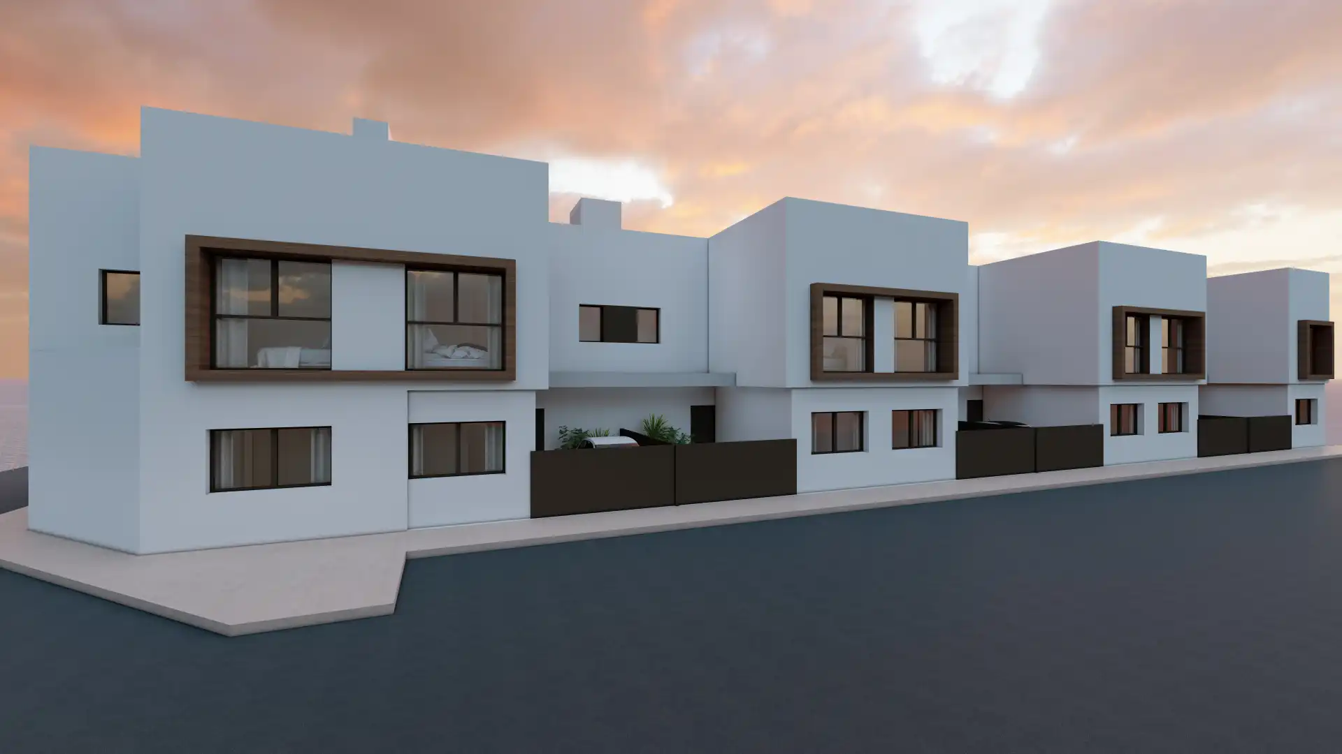 Vista exterior de Casa o xalet en venda en San Javier amb Jardí privat, Terrassa i Piscina
