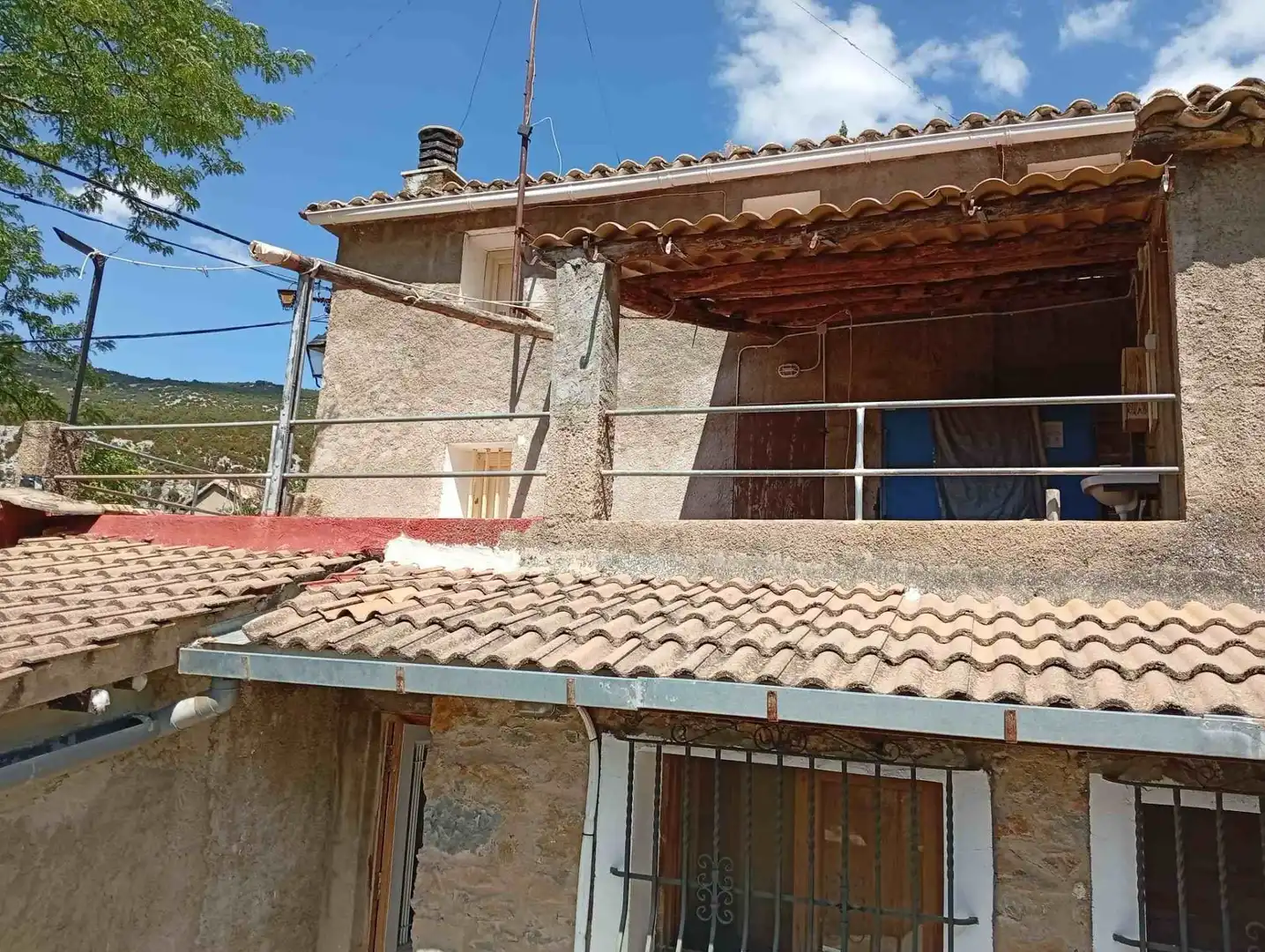 Vista exterior de Finca rústica en venta en Bierge con Calefacción, Terraza y Trastero