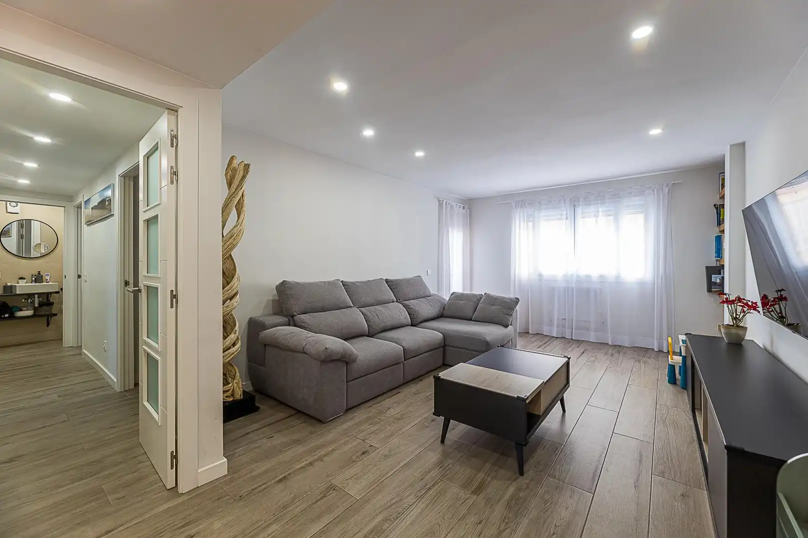 Sala d'estar de Pis en venda en  Palma de Mallorca amb Aire condicionat i Terrassa