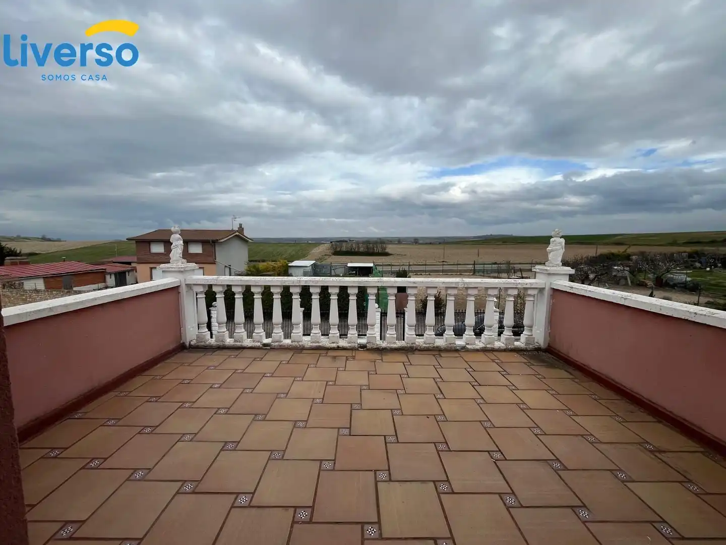 Terraza de Casa o chalet en venta en Briviesca con Calefacción, Jardín privado y Terraza