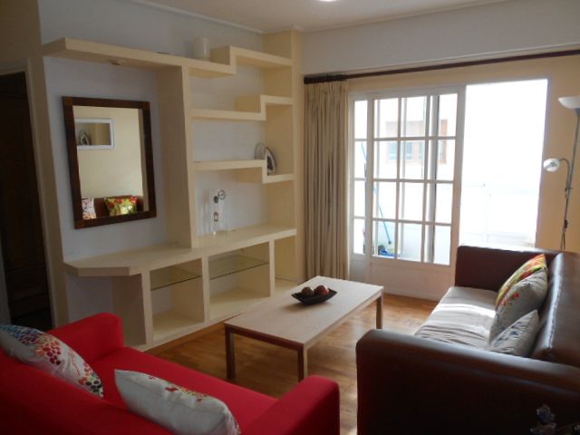Living room of Flat to rent in Santiago de Compostela   with Heating, Furnished and Oven