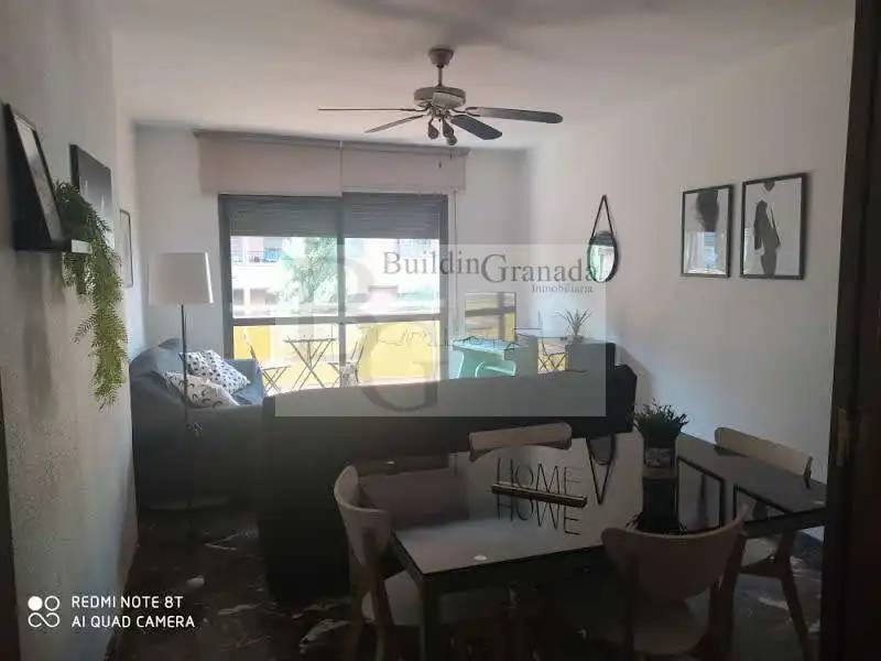 Living room of Flat for rent in Granada  with Terrace and Furnished