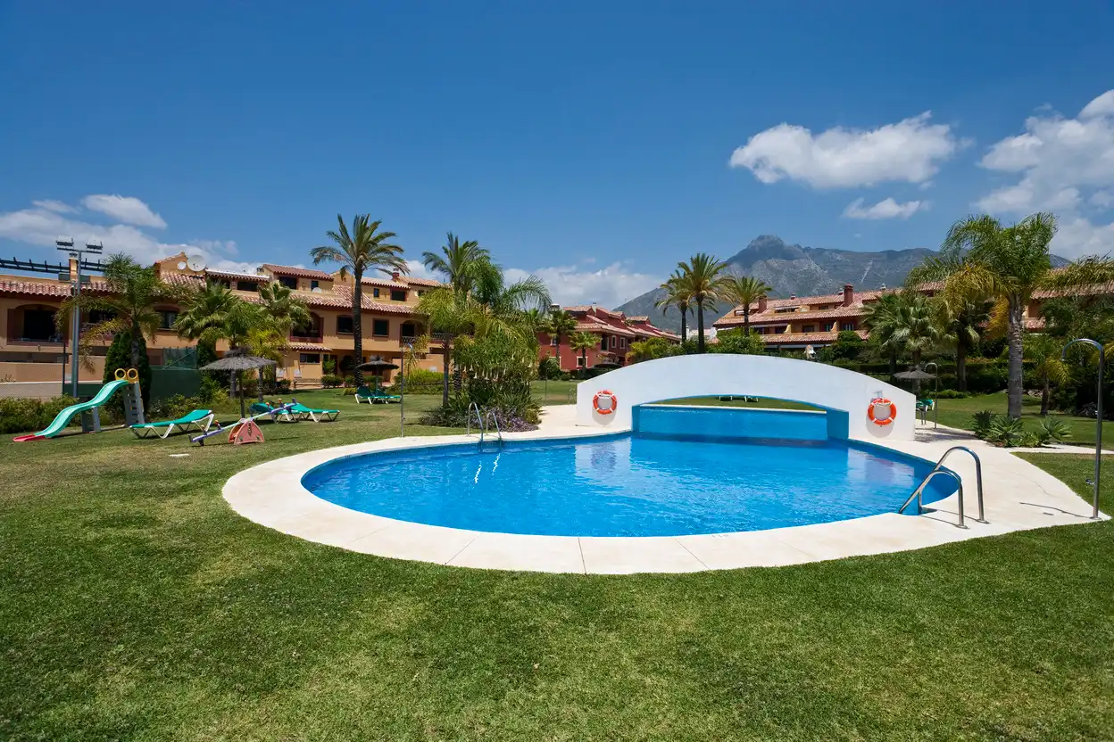 Garden of Houses for rent in Marbella  with Furnished and Pets allowed