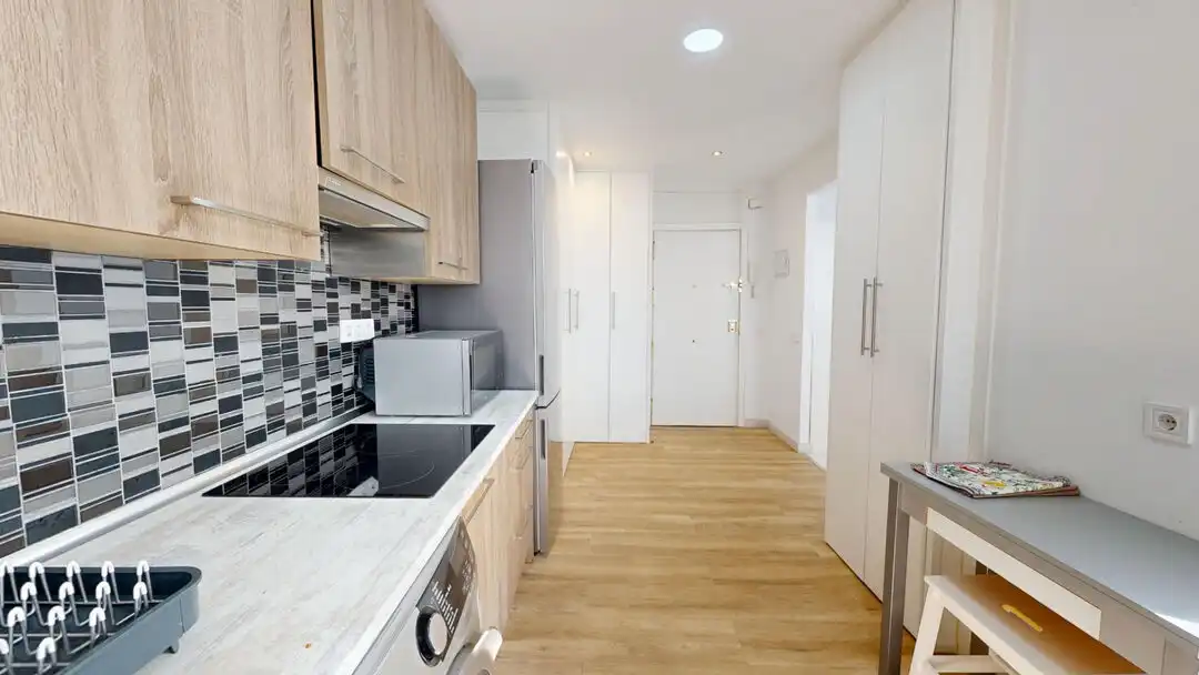 Kitchen of Flat for sale in Madrid  with Air Conditioner, Heating and Furnished