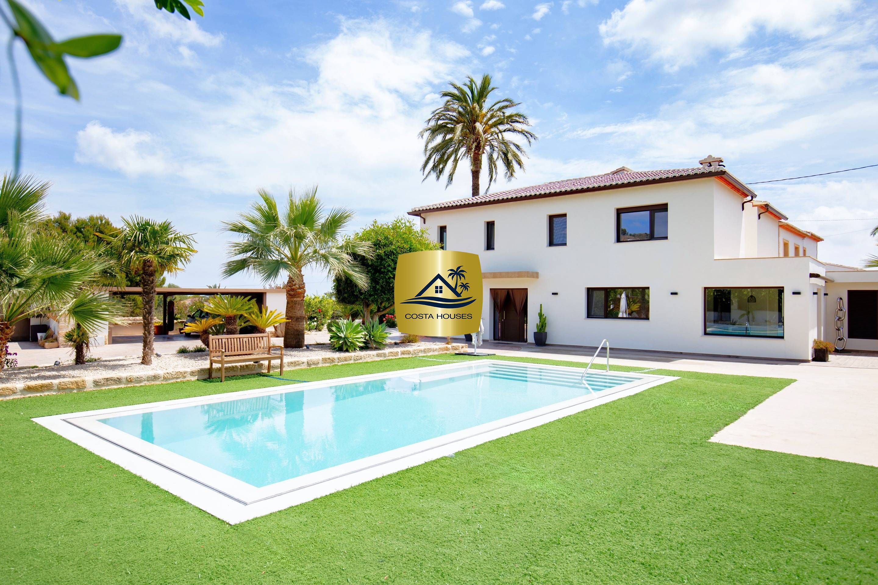 Exterior view of House or chalet for sale in Jávea / Xàbia  with Air Conditioner, Heating and Private garden
