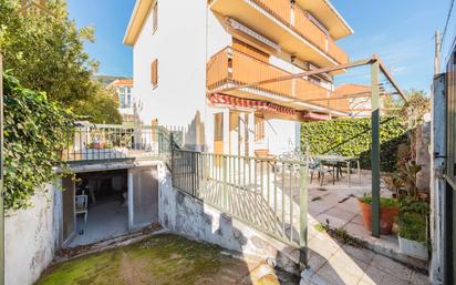 Exterior view of Flat for sale in  Madrid Capital  with Private garden, Terrace and Storage room