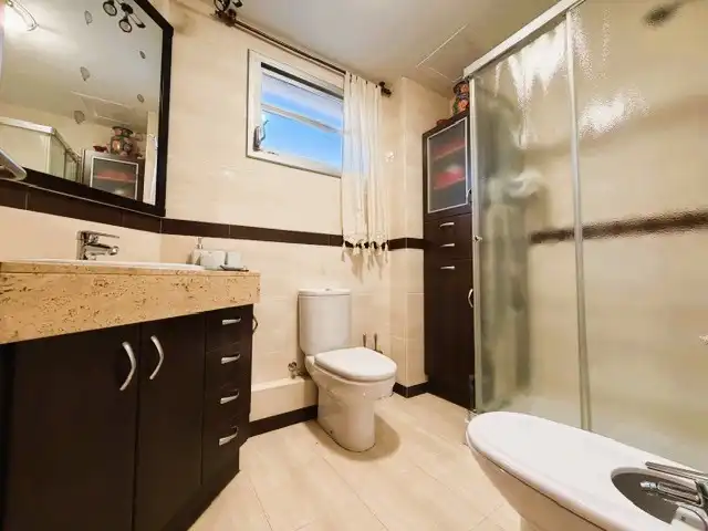 Bathroom of Flat for sale in Montgat  with Air Conditioner, Heating and Parquet flooring