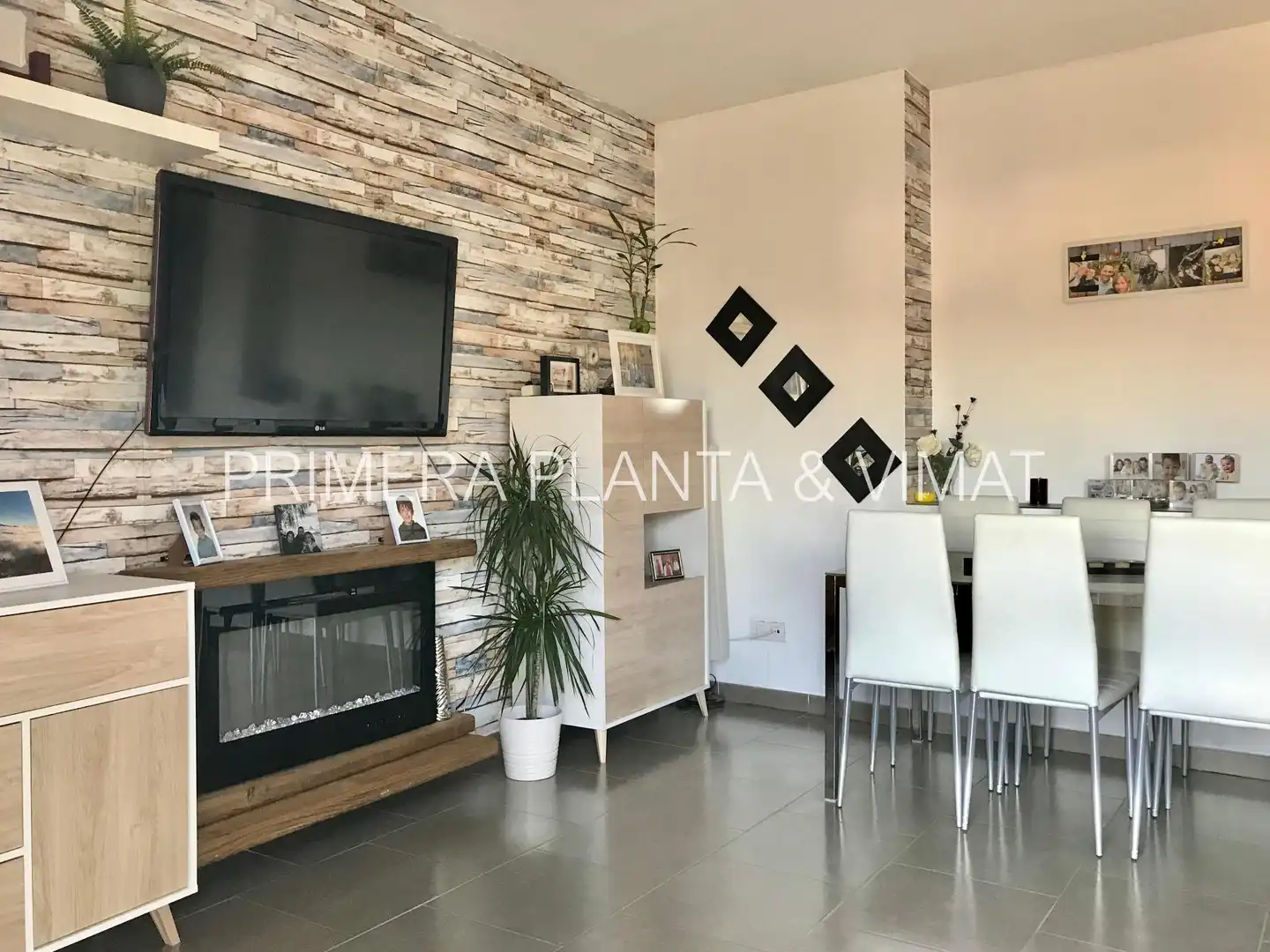 Living room of Houses for sale in Argentona  with Heating
