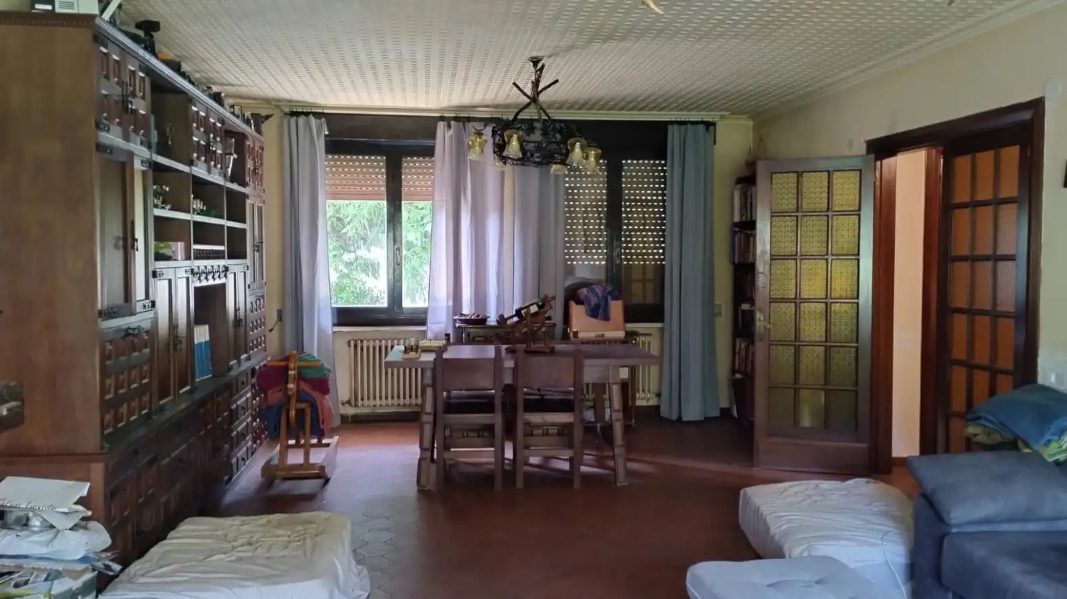 Sala de estar de Casa o chalet en venta en Pradillo con Calefacción, Jardín privado y Terraza