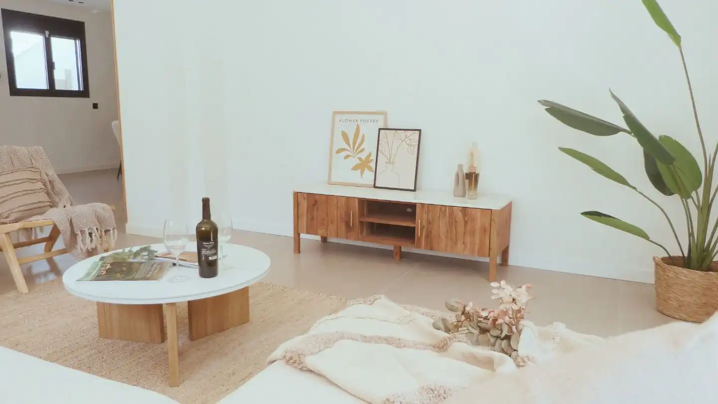 Sala de estar de Casa o chalet en venta en Cambrils con Aire acondicionado, Calefacción y Parquet