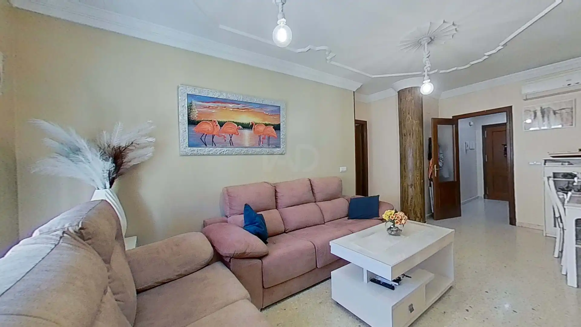 Living room of Flat for sale in Arcos de la Frontera  with Air Conditioner