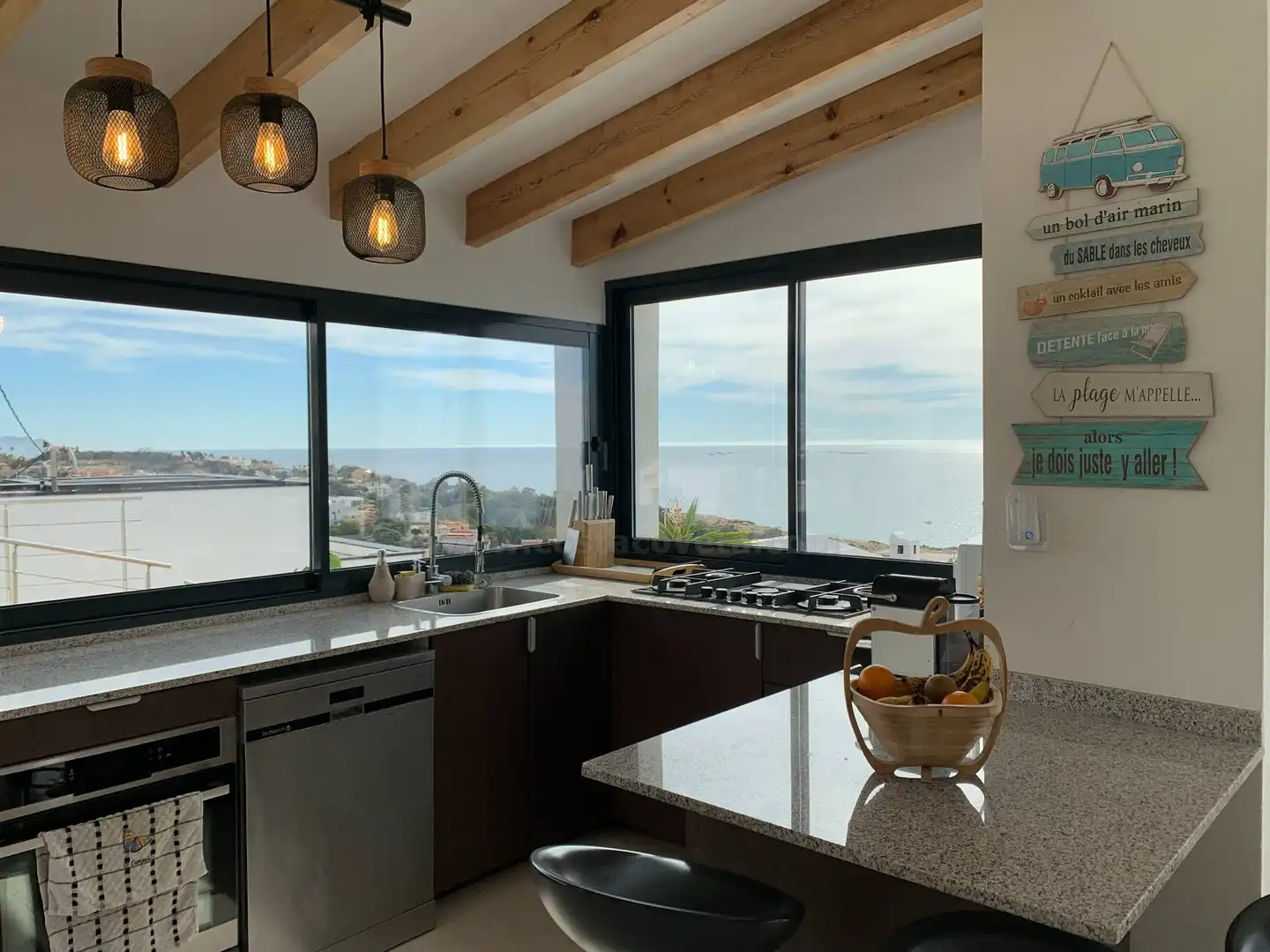 Cocina de Casa o chalet en venta en El Campello con Aire acondicionado, Jardín privado y Terraza
