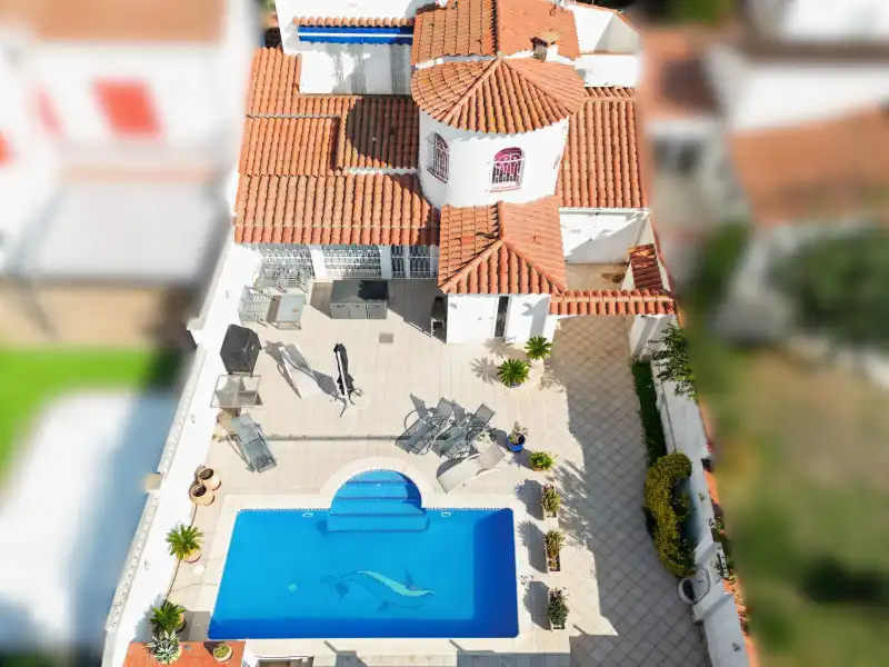 Piscina de Casa adosada en venda en Empuriabrava amb Aire condicionat, Calefacció i Terrassa