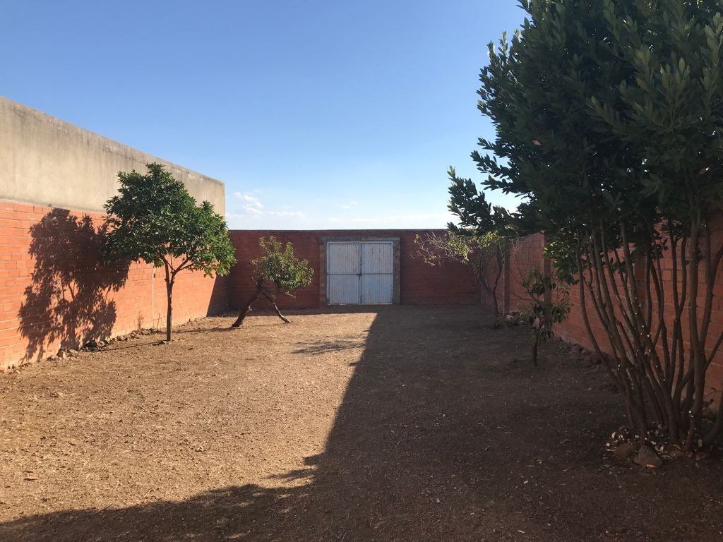 Exterior view of Single-family semi-detached for sale in Alange  with Private garden and Storage room