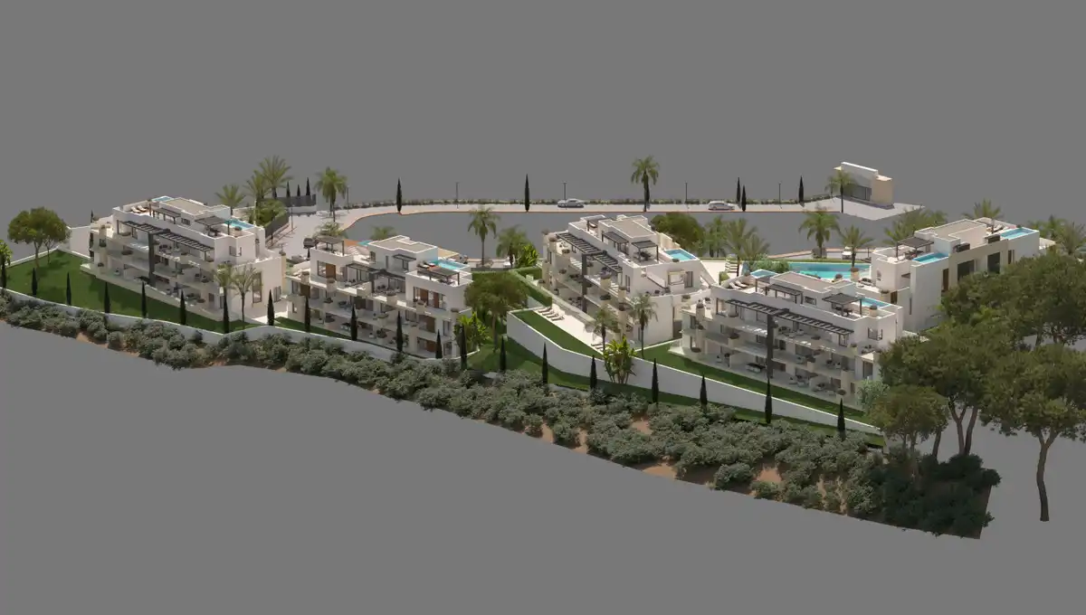 Vista exterior de Planta baja en venta en Marbella con Aire acondicionado, Jardín privado y Terraza