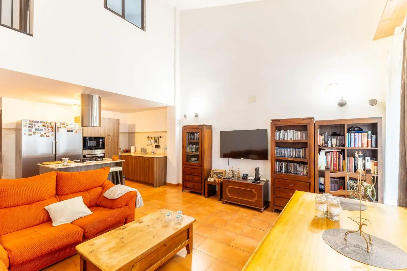 Sala de estar de Finca rústica en venta en Mislata con Aire acondicionado