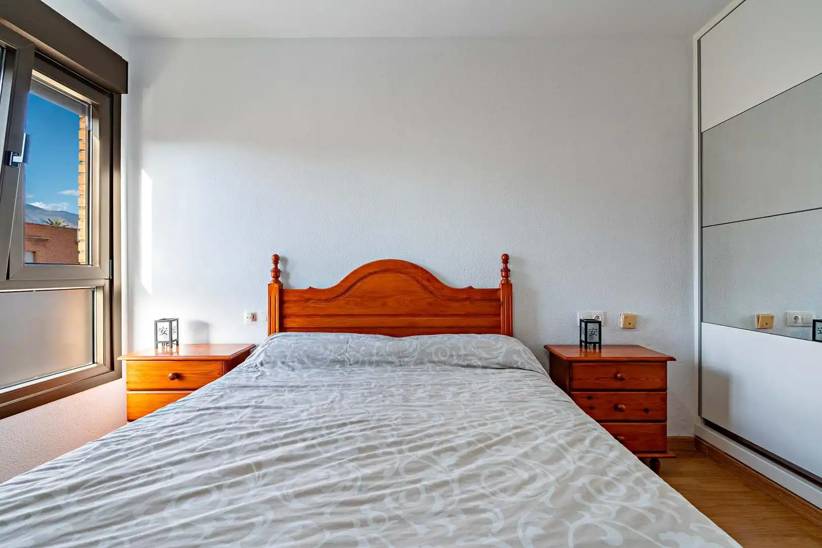 Schlafzimmer von Wohnung zum Verkauf in El Ejido mit Klimaanlage, Parkett und Terrasse