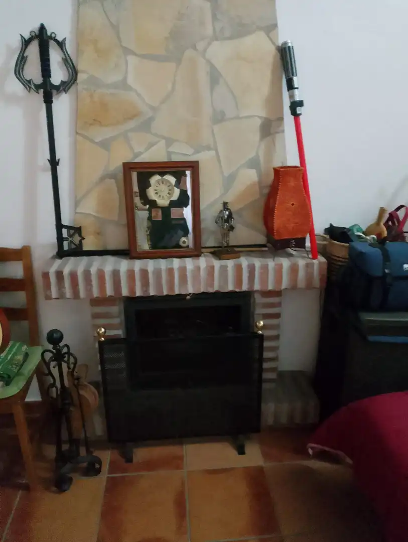 Sala de estar de Finca rústica en venta en Vélez-Málaga con Aire acondicionado, Jardín privado y Terraza