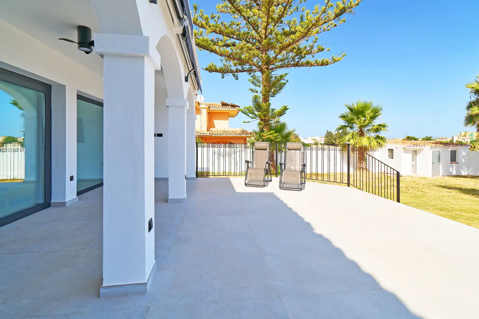 Terrasse von Haus oder Chalet zum Verkauf in Mijas mit Heizung, Privatgarten und Terrasse