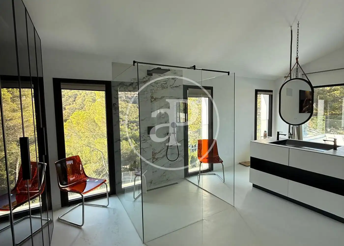 Baño de Casa o chalet de alquiler en Calvià con Aire acondicionado, Calefacción y Jardín privado