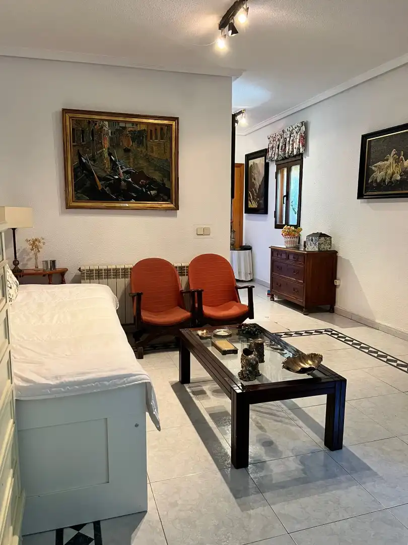 Living room of Houses for sale in Alpedrete  with Private garden, Terrace and Storage room