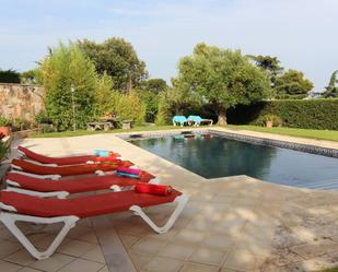 Piscina de Finca rústica en venda en Castell-Platja d'Aro amb Aire condicionat, Terrassa i Piscina