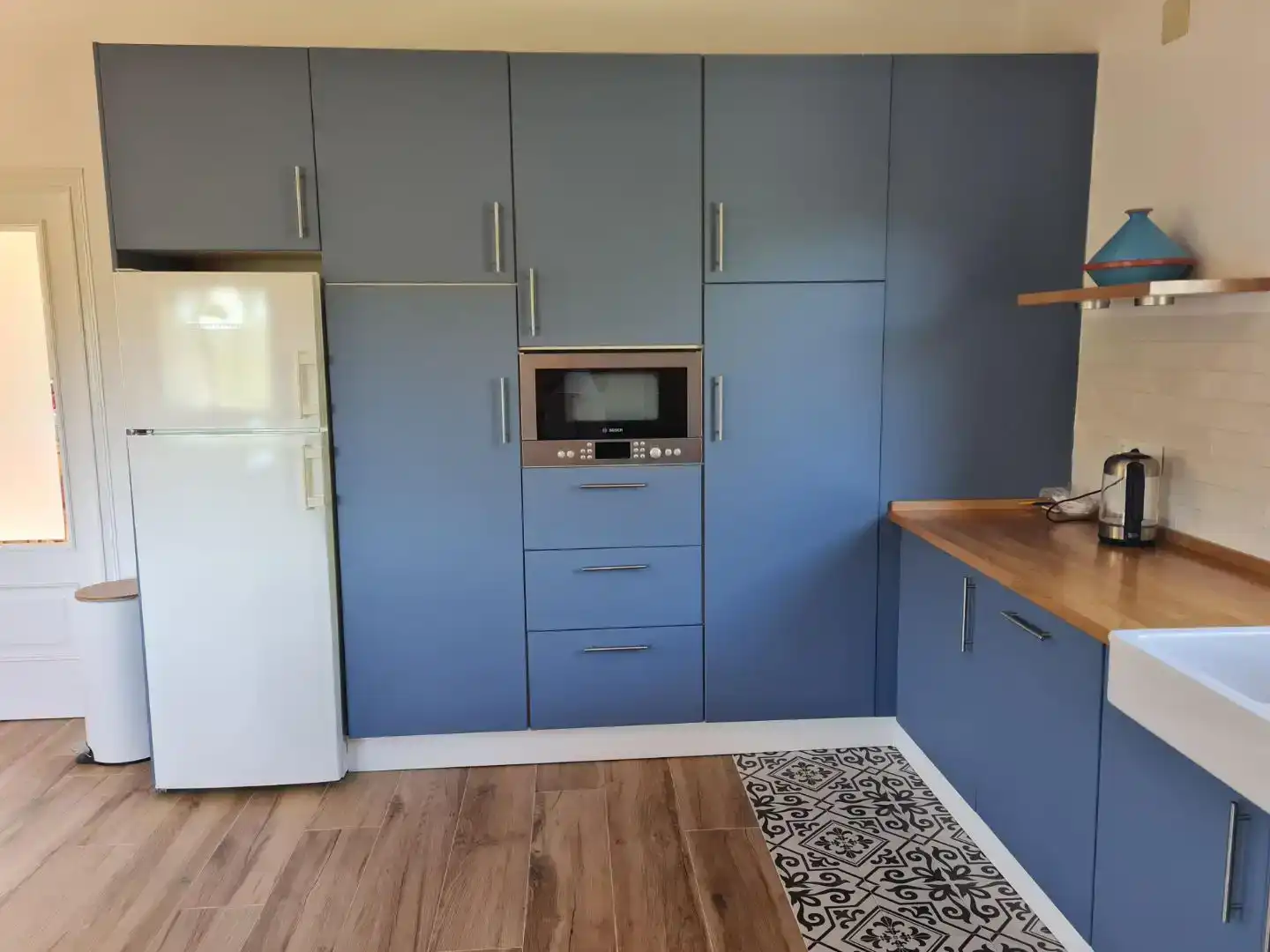 Cocina de Finca rústica en venta en Pedreguer con Aire acondicionado, Jardín privado y Balcón