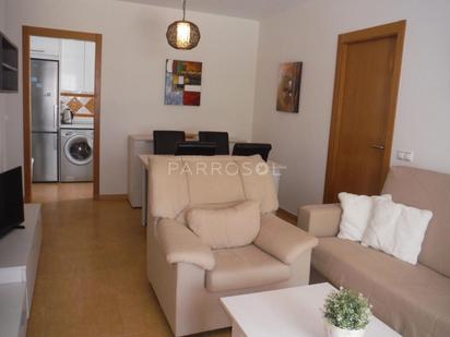 Living room of Flat for sale in Vera  with Air Conditioner, Terrace and Swimming Pool