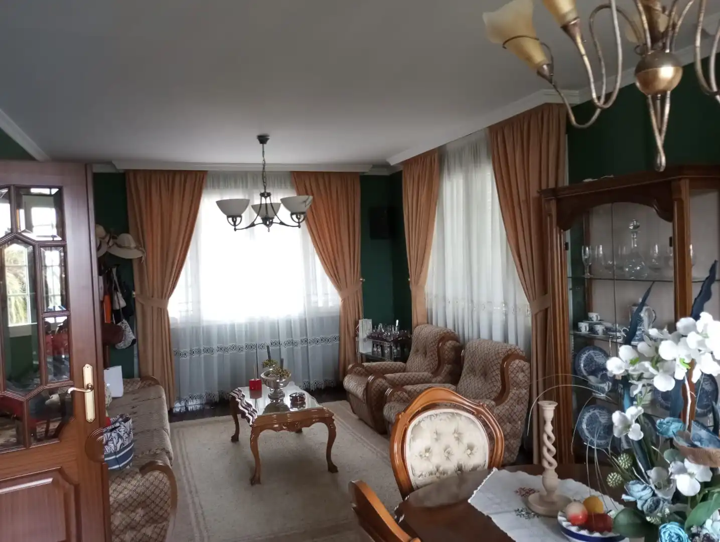 Living room of Houses for sale in Carballo  with Private garden, Storage room and Swimming Pool