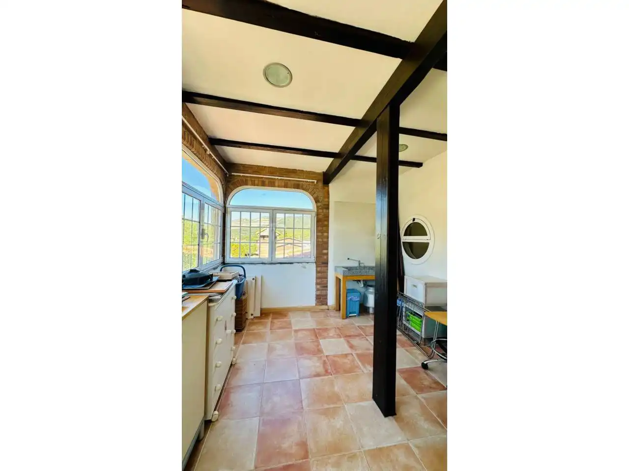 Cocina de Casa o chalet en venta en Begues con Calefacción, Jardín privado y Terraza