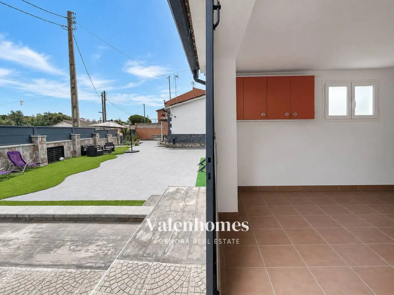 Exterior view of Houses for sale in Lliçà d'Amunt  with Air Conditioner, Private garden and Furnished