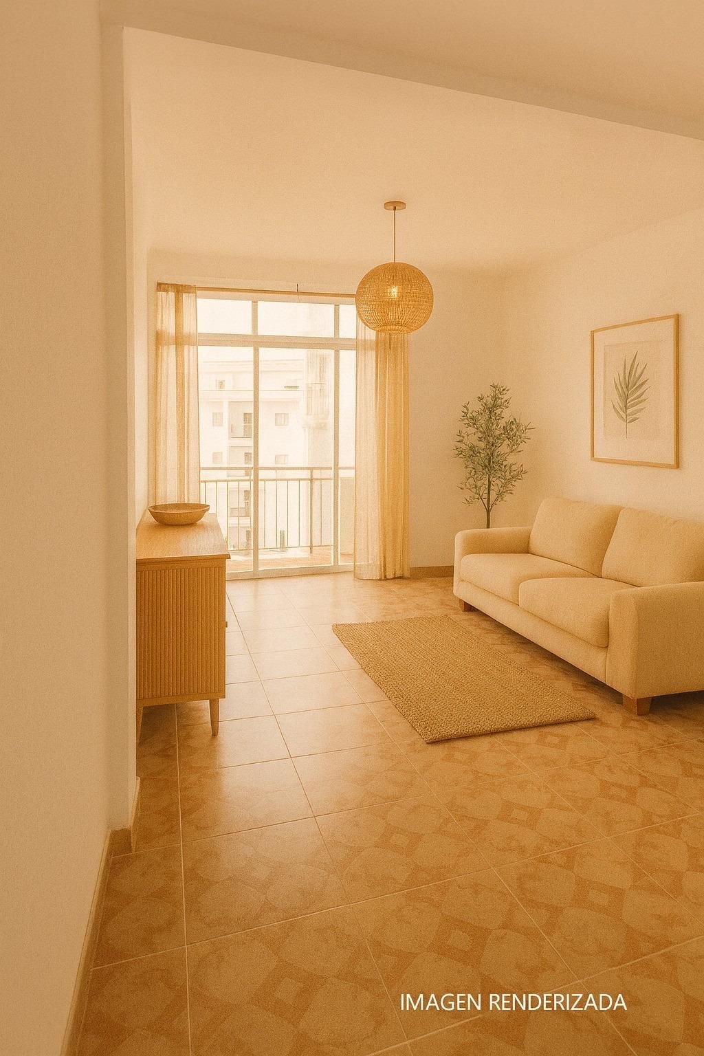 Living room of Apartment for sale in Estepona  with Private garden and Terrace