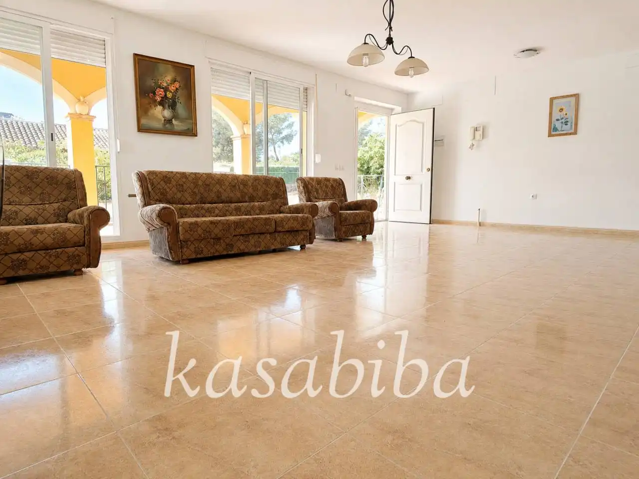 Living room of Houses for sale in Godelleta  with Private garden, Terrace and Swimming Pool
