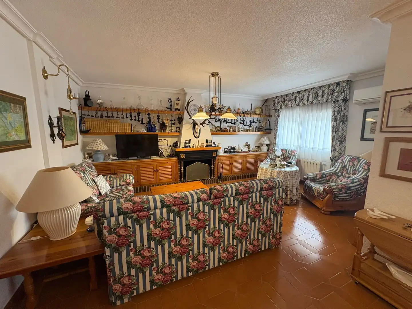 Sala de estar de Casa o chalet en venta en Las Torres de Cotillas con Aire acondicionado, Calefacción y Jardín privado