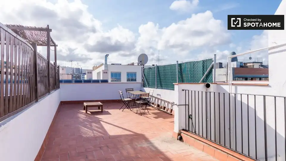 Piso con terraza en alquiler en Sant Martí, imagen 12