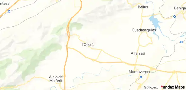 Vista exterior de Piso en venta en L'Olleria