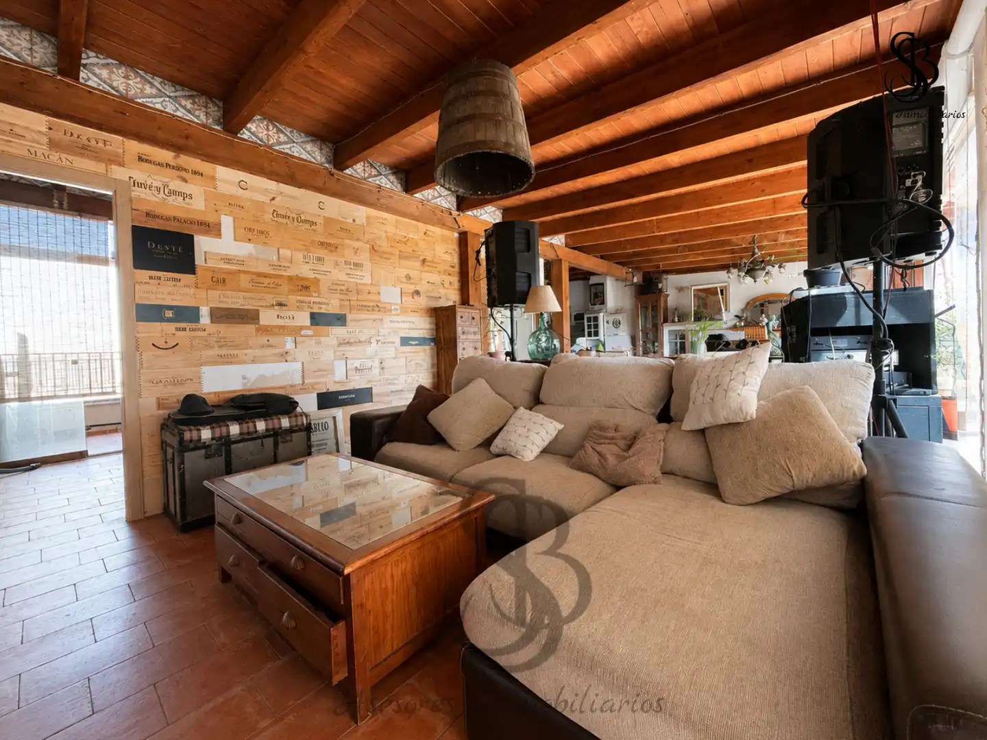 Living room of Attic for sale in San Vicente del Raspeig / Sant Vicent del Raspeig  with Air Conditioner, Heating and Parquet flooring