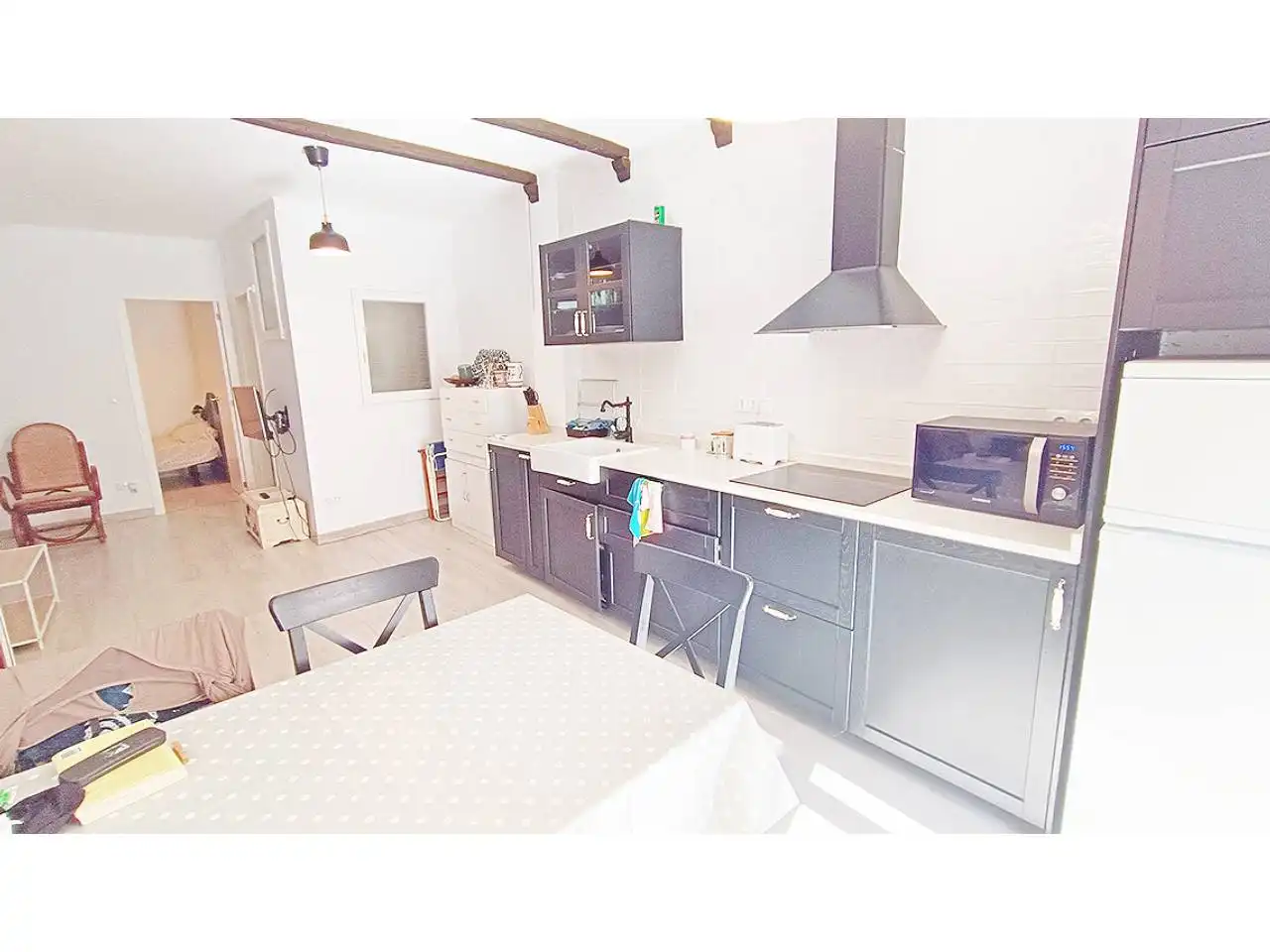 Cocina de Apartamento en venta en Peñíscola / Peníscola con Terraza, Amueblado y Balcón