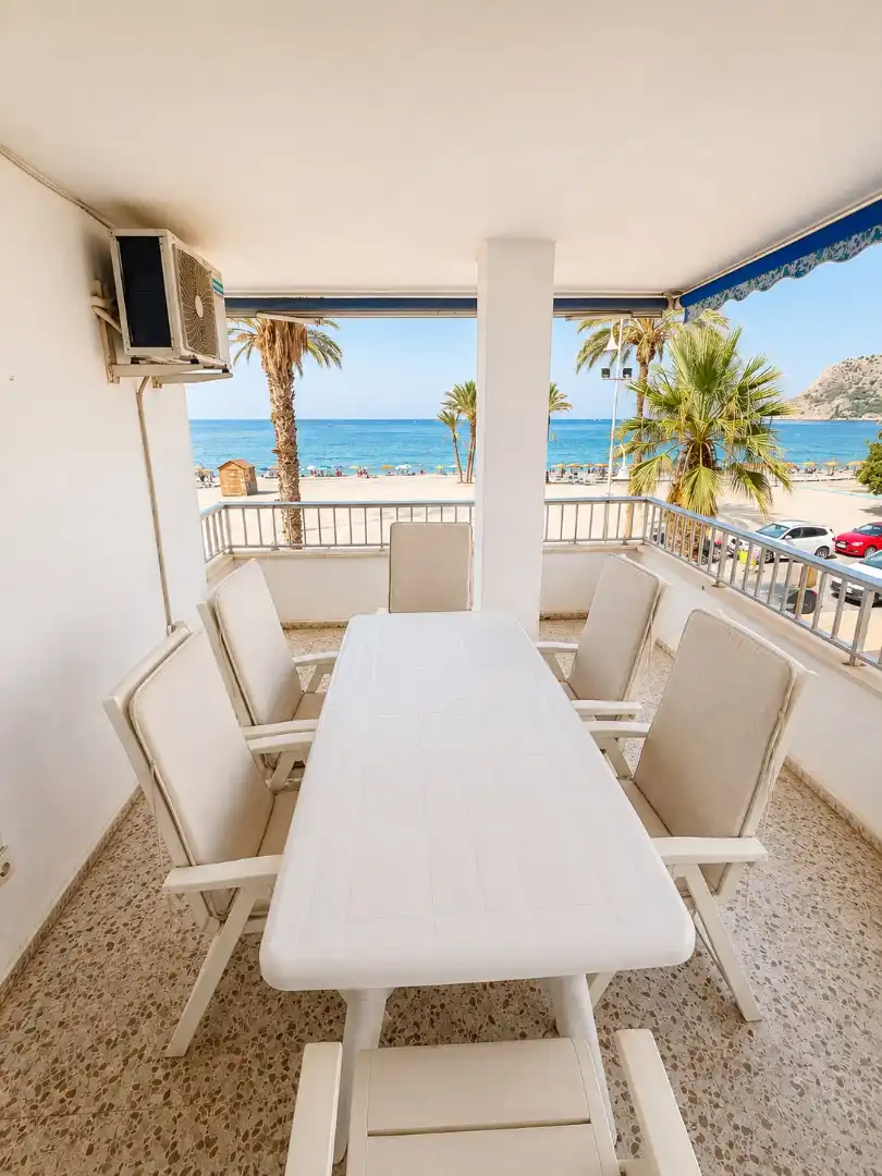 Terrace of Flat for rent in Almuñécar  with Air Conditioner, Terrace and Furnished