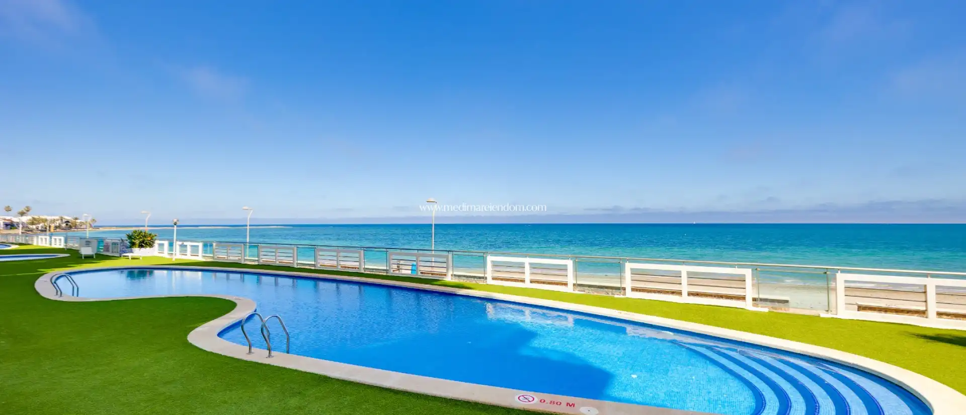 Swimming pool of Duplexes for sale in La Manga del Mar Menor  with Air Conditioner, Heating and Private garden