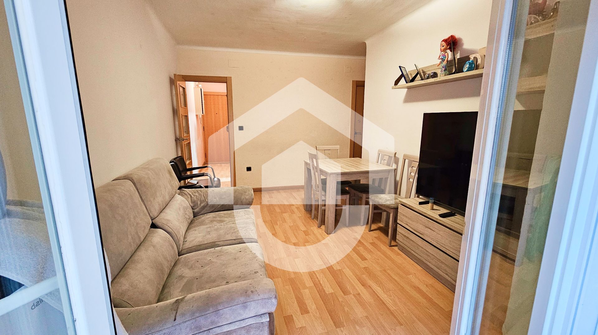 Sala de estar de Piso en venta en  Barcelona Capital con Amueblado
