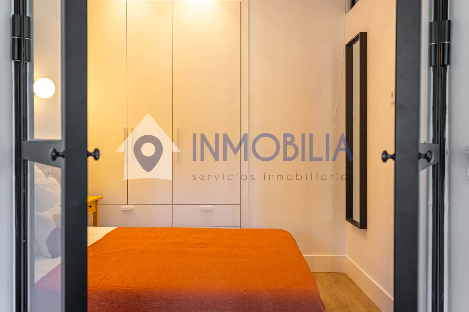 Schlafzimmer von Wohnung zum Verkauf in Madrid mit Klimaanlage und Heizung