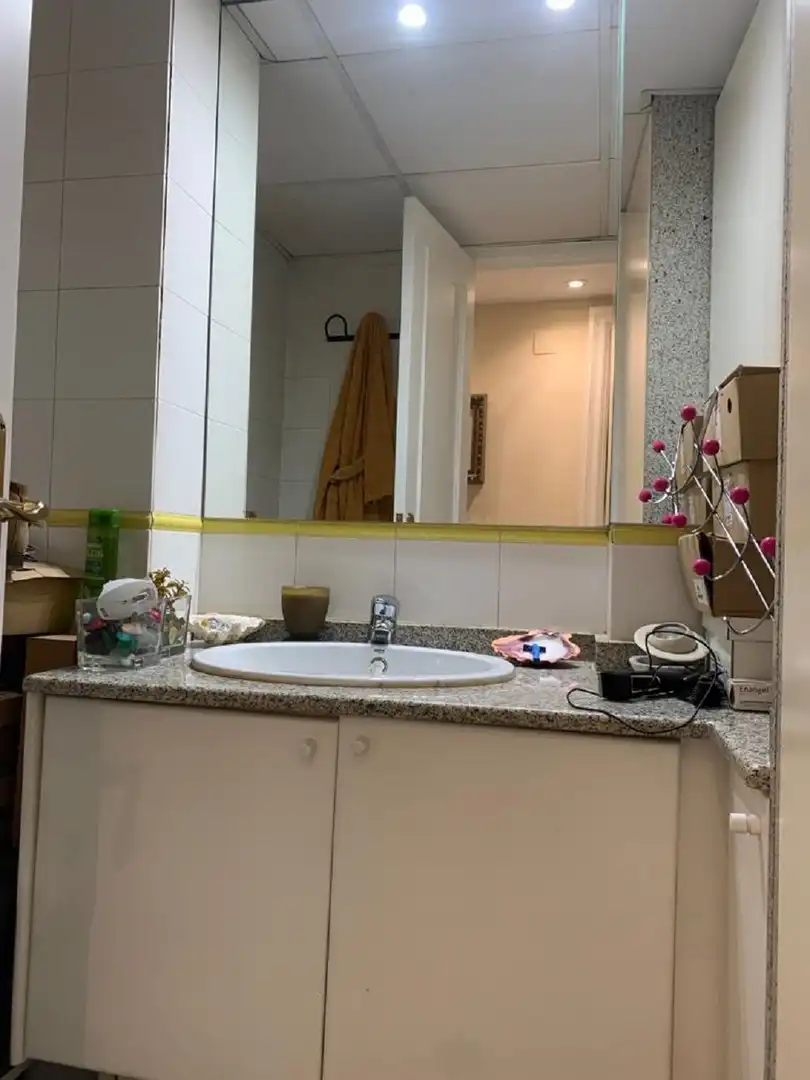 Badezimmer von Wohnung zum Verkauf in Murcia mit Klimaanlage und Abstellraum