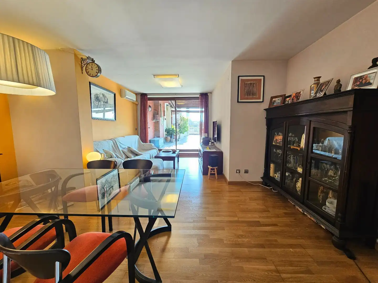Living room of Attic for sale in Sant Just Desvern  with Air Conditioner, Heating and Terrace