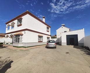 Exterior view of House or chalet for sale in El Puerto de Santa María  with Air Conditioner, Private garden and Terrace