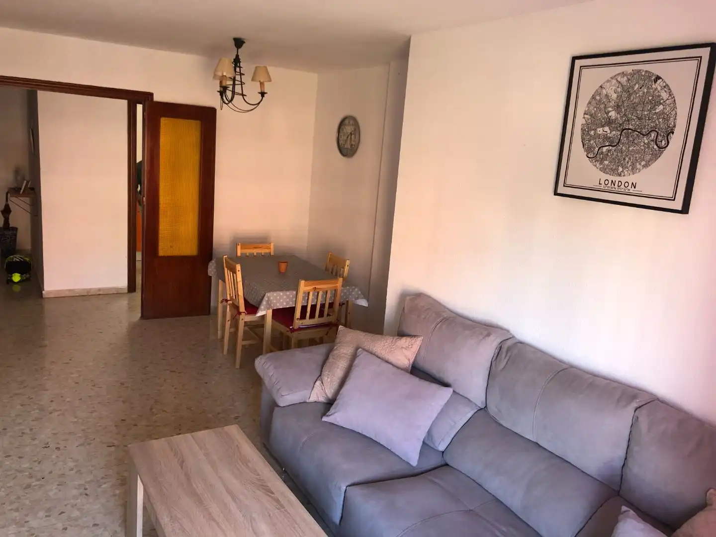 Wohnzimmer von Wohnung zur Miete in  Córdoba Capital mit Klimaanlage, Terrasse und Balkon