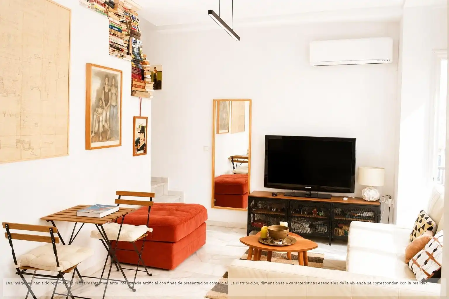 Sala de estar de Dúplex en venta en Sevilla