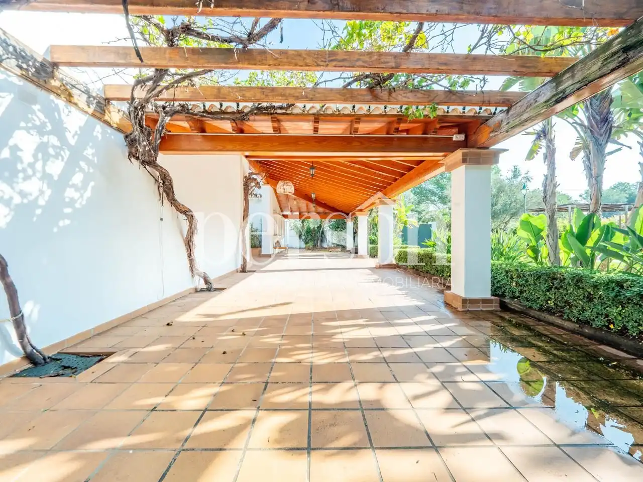 Terrassa de Finca rústica en venda en Bétera amb Aire condicionat, Calefacció i Jardí privat