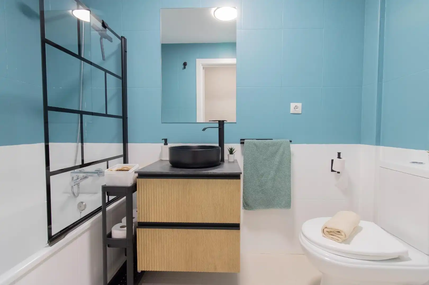 Badezimmer von Maisonette zum Verkauf in Massamagrell mit Klimaanlage, Terrasse und Abstellraum
