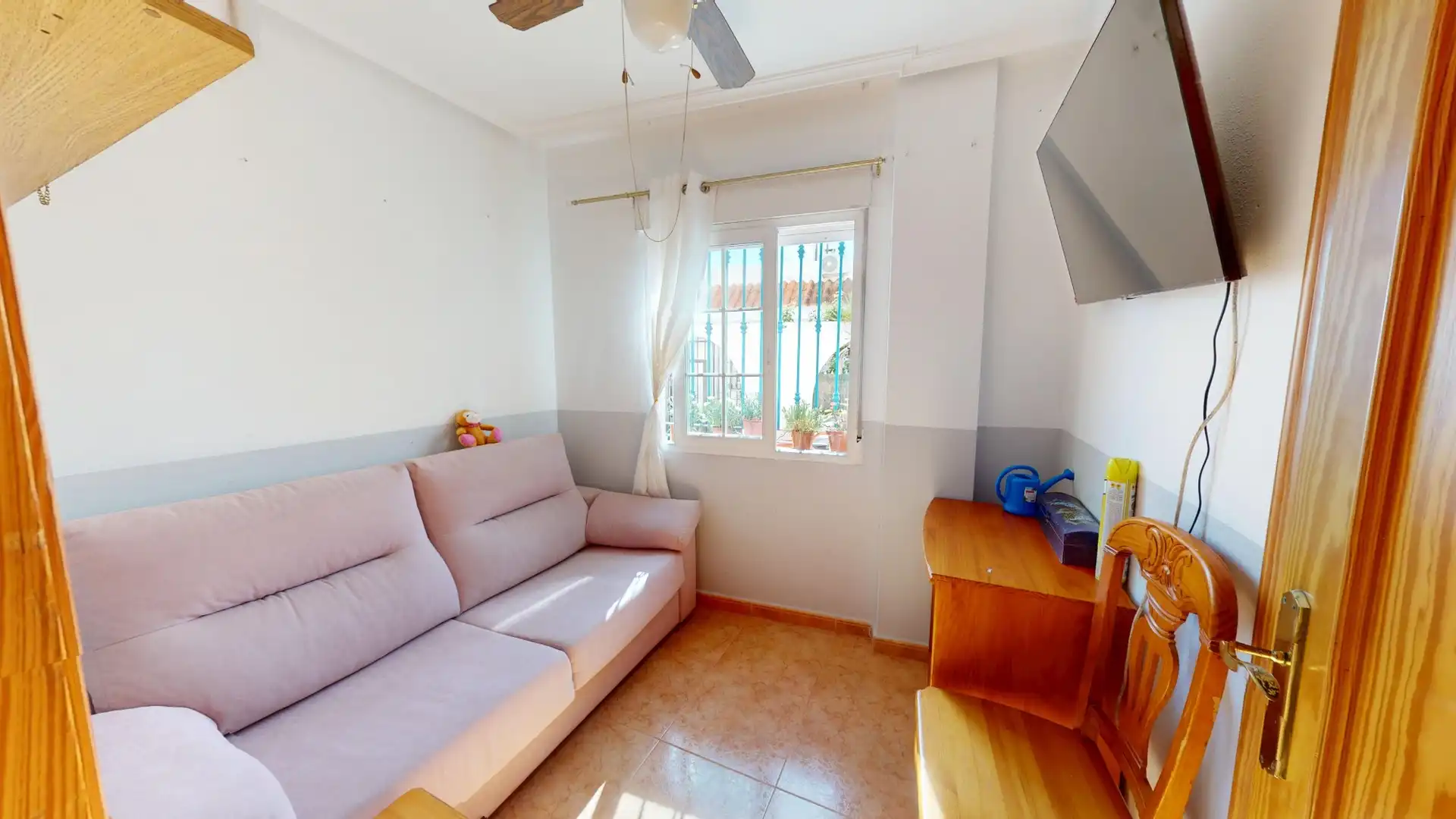 Sala de estar de Planta baja en venta en Los Alcázares con Terraza, Piscina y Balcón